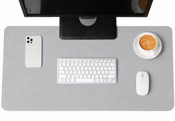 Килимок для робочого столу 90x40 - Сірий