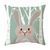 Декоративная наволочка &ldquo;Bunny Forest&rdquo; 45&times;45 см