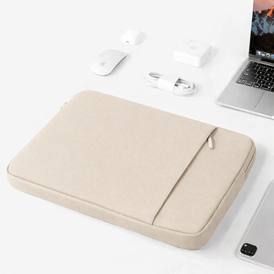 Противоударный чехол для MacBook Air/Pro 13.3-14.2" - Бежевый