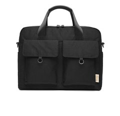 Вместительная сумка для ноутбука 13.3-14" дюймов - Черный