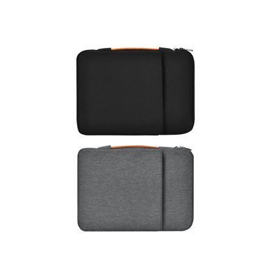 Противоударный чехол с ручкой для MacBook Air/Pro 13.3-13.6" - Серый