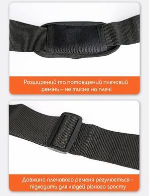 Сумка для штатива и стоек с внутренним защитным слоем, 80&times;18x18 см. Черный