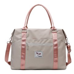 Спортивна / дорожня сумка SB22 - Сіро-рожевий