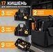 Сумка для інструментів TICONN Oxford 600D з плечовим ременем