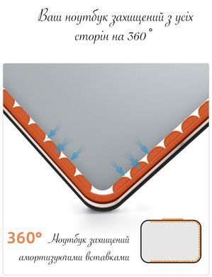 Противоударный чехол с ручкой для MacBook Pro 15.4"/16"/16.2" дюймов - Черный
