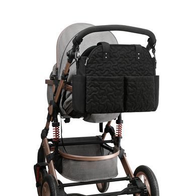 Сумка для мами на коляску водостійка Aboutbaby - Чорний