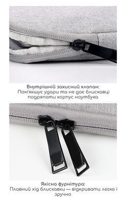 Чехол для MacBook Air/Pro 13.3-13.6" (M1/M2) + чехол для зарядки