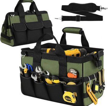 Сумка для електрика, монтажника та будівельника з 16 кишенями