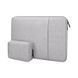 Чохол для MacBook Air/Pro 13.3-13.6" (M1/M2) + чохол для зарядки - Світло-сірий