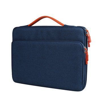 Місткий чохол з ручкою для MacBook Pro 14.2" M1 2021 (A2442) - Темно-синій