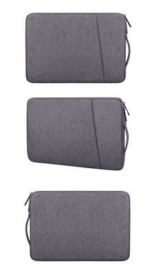 Чохол з ручкою для MacBook Air/Pro 13.3-13.6" - Темно-сірий
