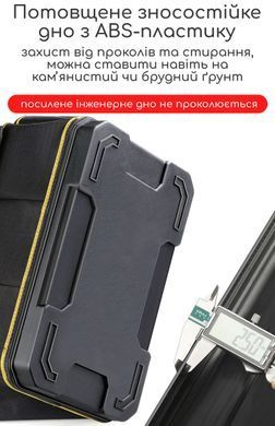 Інструментальна сумка AIRAJ із посиленим пластиковим дном 19 дюймів