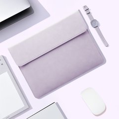 Чехол-конверт из ЭКО-замши для MacBook Air 15.3 - Лавандовый