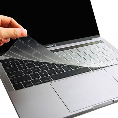 Силіконова прозора накладка на клавіатуру для MacBook Air/Pro