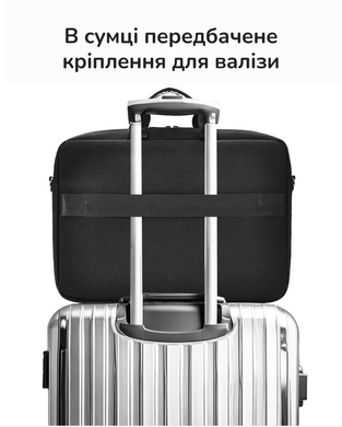 Вместительная сумка для MacBook Pro 15.4"/16"/16.2" Air 15.3" дюймов - Черный