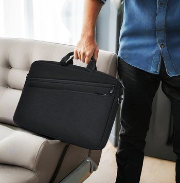 Вместительная сумка для MacBook Pro 15.4"/16"/16.2" Air 15.3" дюймов - Черный