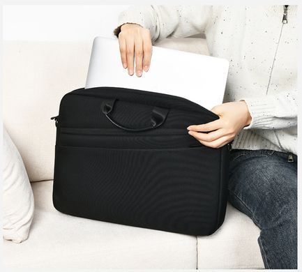 Вместительная сумка для MacBook Pro 15.4"/16"/16.2" Air 15.3" дюймов - Черный