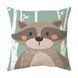 Декоративная наволочка &ldquo;Raccoon Forest&rdquo; 45&times;45 см