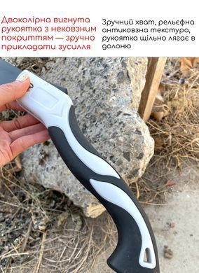 Складана садова пила + запасне полотно, 250 мм, U-подібний зуб, тригранне заточування (Ножівка по дереву)