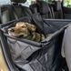Автокресло для собак и кошек до 25 кг на заднее сиденье авто - Черный