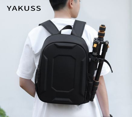 Рюкзак Yakuss Y19 для фотоаппарата и ноутбука 15-16 дюймов (фоторюкзак) - Черный