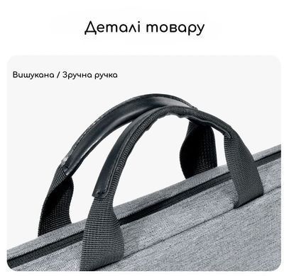 Защитная сумка для ноутбука 17.3&Prime; водоотталкивающая с карманами для аксессуаров - Черный