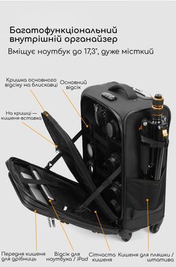 Чемодан для фотоаппарата и техники Cwatcun D136