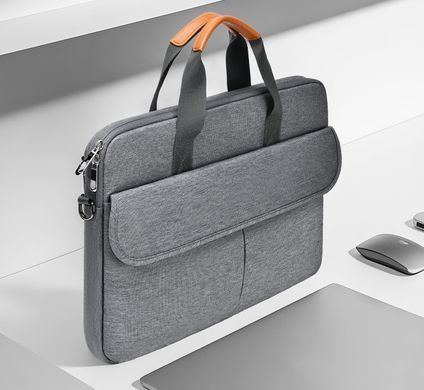 Містка сумка для ноутбука 17.3" дюймів - Сірий