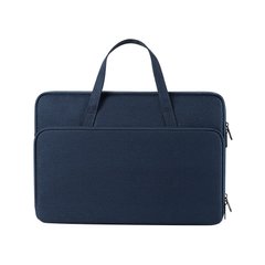 Жіноча сумка для ноутбука з діагональю 15.6" дюймів - Темно-синій