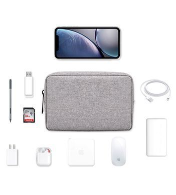 Чехол для MacBook Air 15.3" + чехол для зарядки - Темно-серый