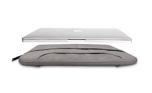 Сумка-чехол из ЭКО-замши для MacBook Air/Pro 13.3-13.6"