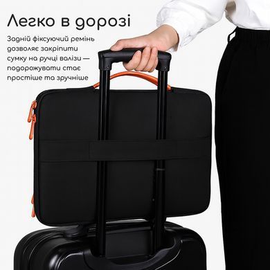 Сумка-чехол для Macbook Air 15.3"/ Pro 15.4''/16''/16.2 дюйма с карманом для аксессуаров - Черный