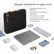 Сумка-чехол для Macbook Air 15.3"/ Pro 15.4''/16''/16.2 дюйма с карманом для аксессуаров - Черный